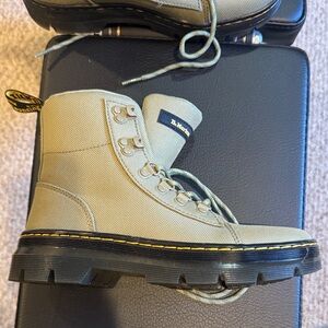 Dr. Martens Olive Lace Up Boots